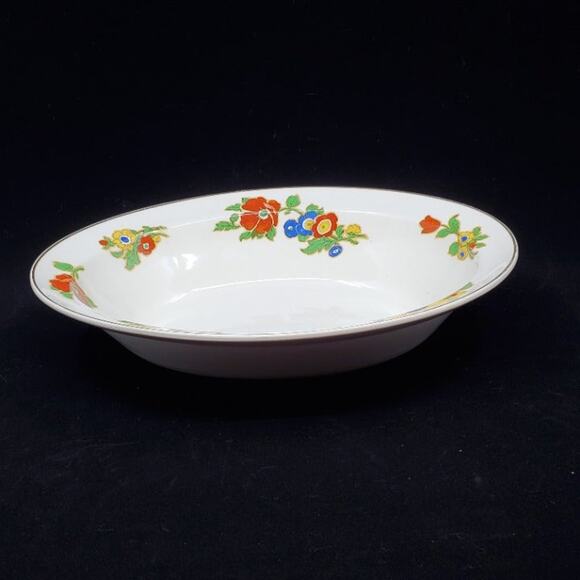 Vintage Johnson Bros Pareek Oval Serving Bowl Dish. 10x7.5". Made in England. - Picture 1 of 12